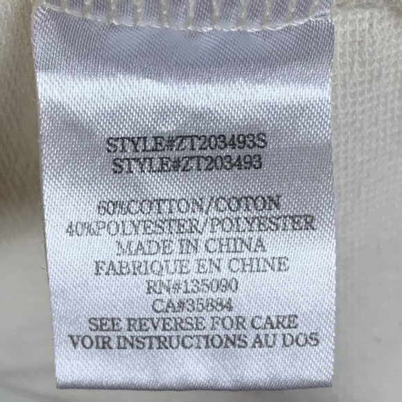 Z Supply Chicago Hoodie in Bone - Small - Picture 6 of 7